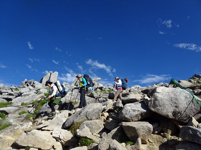 2017年8月26日（土）〜27日（日）《中級》中央アルプス　岩稜の宝剣岳と木曽駒ケ岳（初めてのアルプスSTEP3）