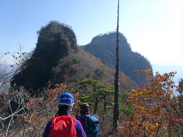 2017年11月5日（日）《中級》上州　立岩（初めての岩稜歩きSTEP3）
