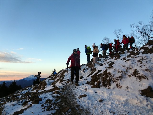 2017年12月9日（土）〜10日（日）《中級》東京都の最高峰　初冬の雲取山