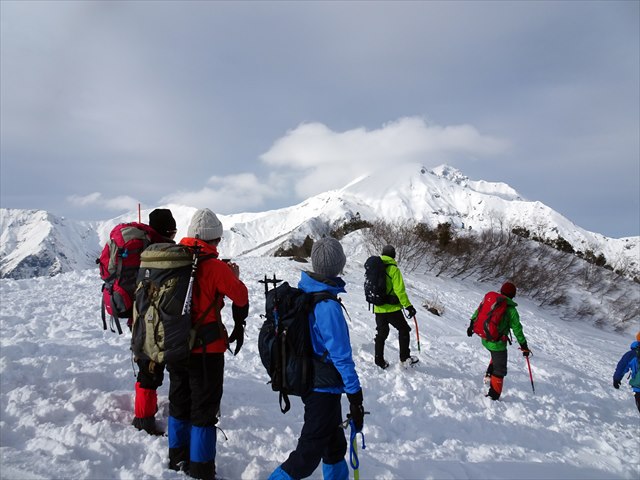 2017年12月24日（日）《雪山初級》雪山体験　谷川岳・天神平(スノーフィールドSTEP1)〜初めての雪上歩行を体験しよう！