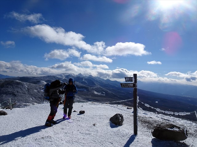 2018年1月3日（水）《雪山初級》初めての雪山　北横岳