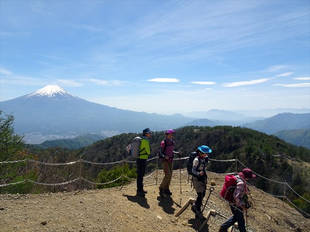 2018年5月6日（日）《初中級》富士山のビューポイント　三ツ峠山