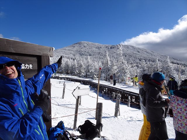 2018年12月30日（日）【雪山初級】初めての雪山　入笠山