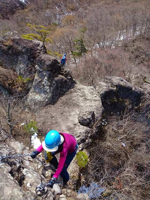 2019年4月11日（木）【初中級】岩稜歩き　妙義山
