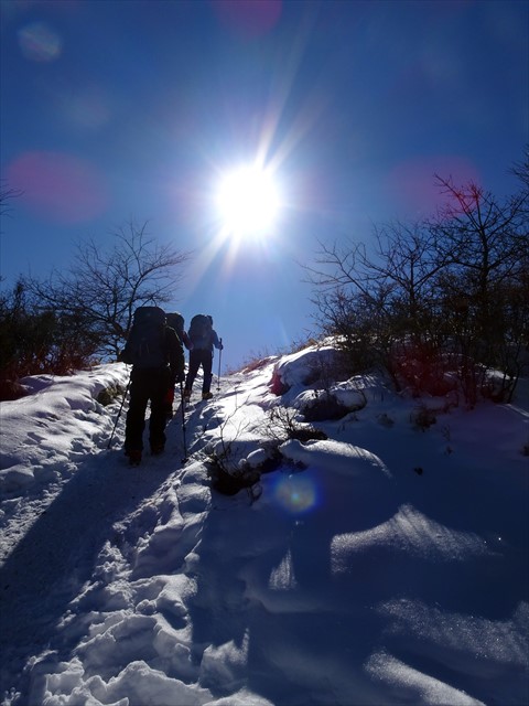 2022年1月3日（月）　【雪山初級】初めての雪山　飯盛山