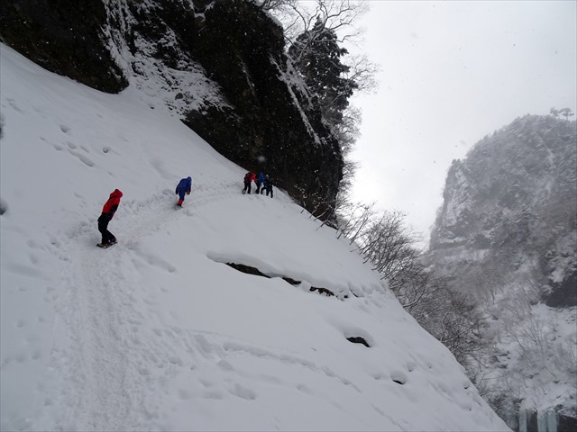 2022年2月6日（日）　【雪山初中級】日光　雲竜渓谷