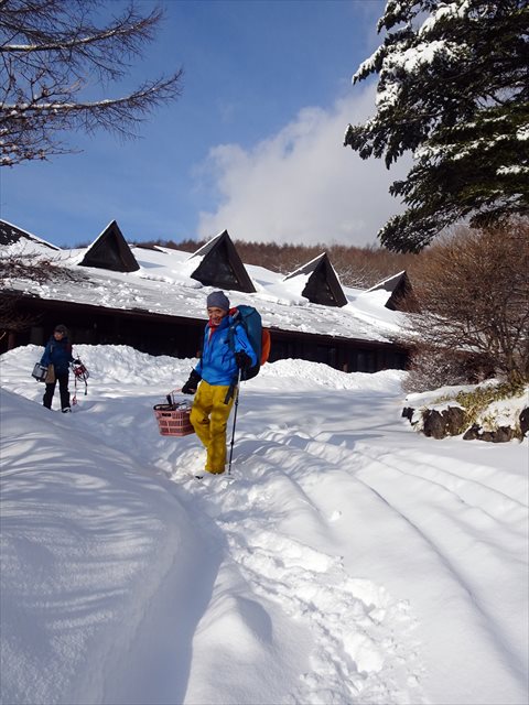 2022年2月19日（土）～20日（日）　【雪山初級】八ケ岳　焚き火アウトドアクッキング